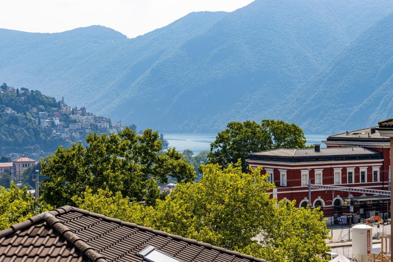 Belvedere Apartment Walking Distance From Train Station Lugano Exteriör bild